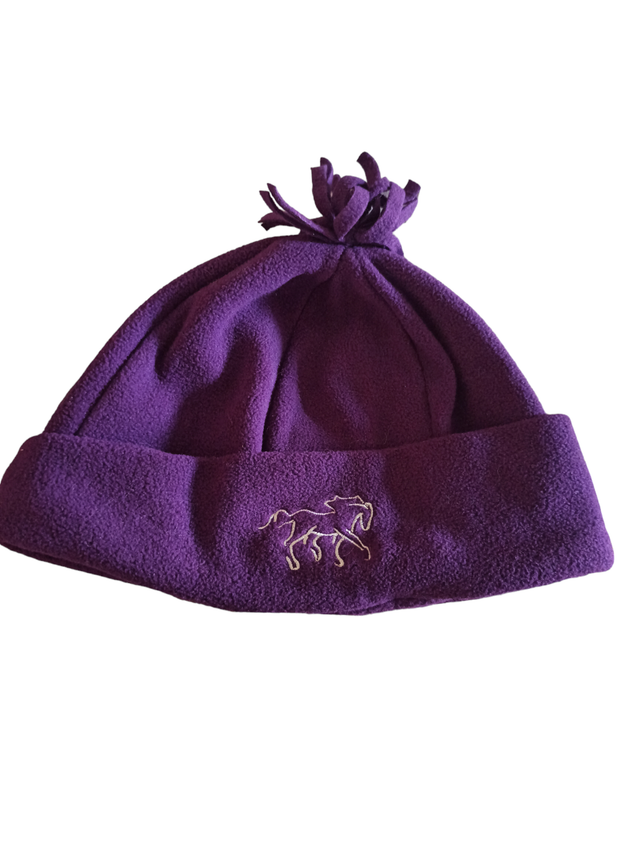 Bonnet polaire violet