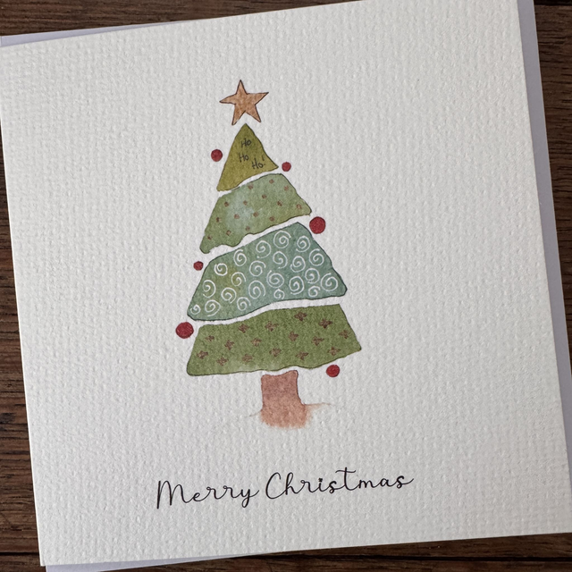 WP27 Merry Christmas Tree