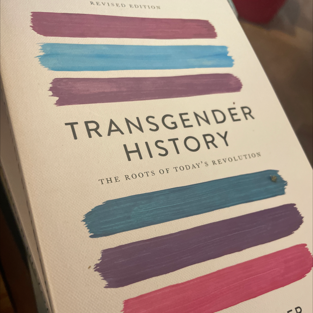 Transgender History Susan Stryker