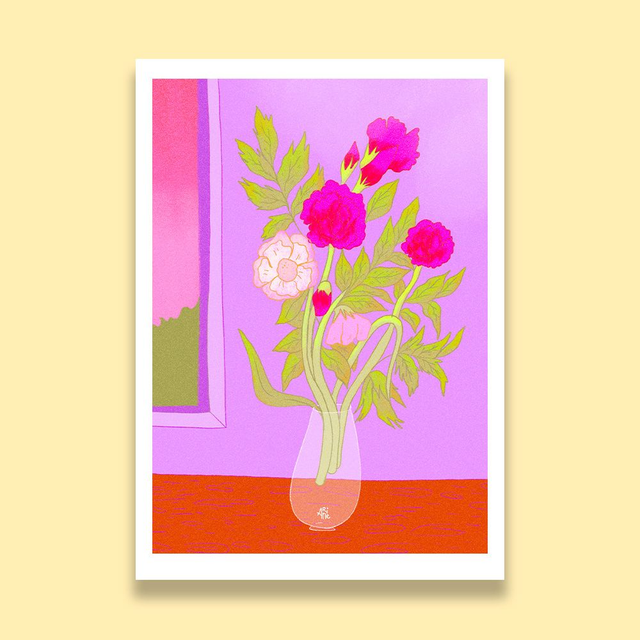  Bouquet impression d'art