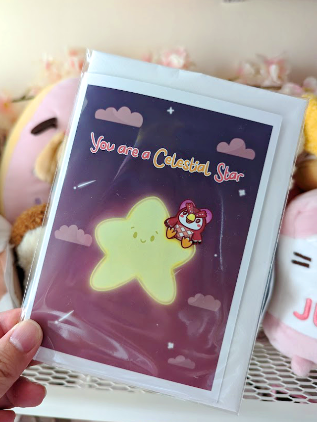 A6 You are a Celestial Star Greeting Card