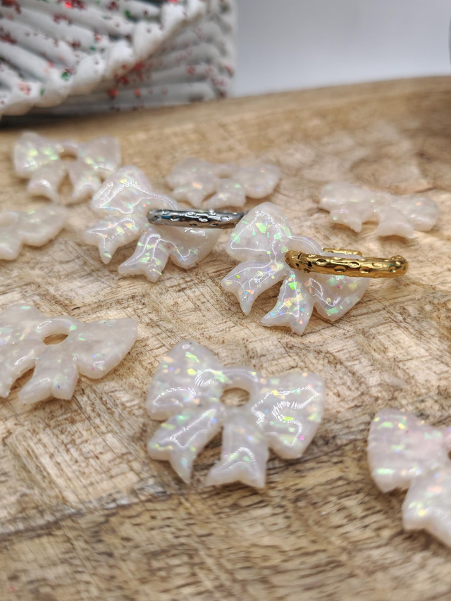 Choupettes nœud Blancs