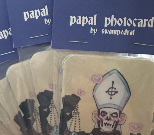 Papal photocard set