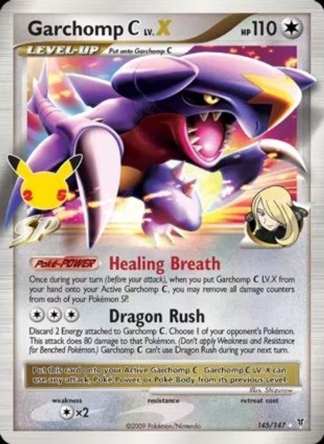 Garchomp C LV.X - 145/147 (Celebrations - Classic Collection)