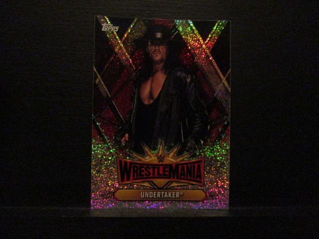 Undertaker - Champions Wrestlemania Original Trading Card #WM-4