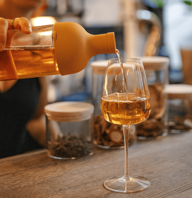 Bouteille cold brew grand filtre amovible