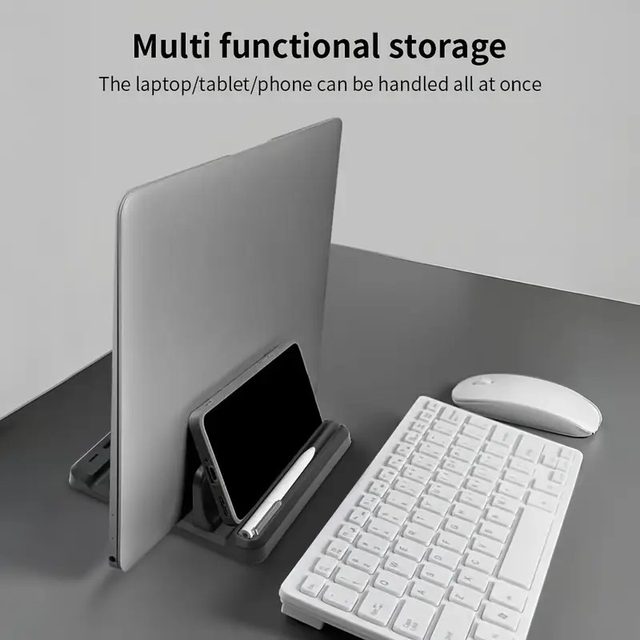 Vertical Stand for Laptop, Tablet &amp; Phone