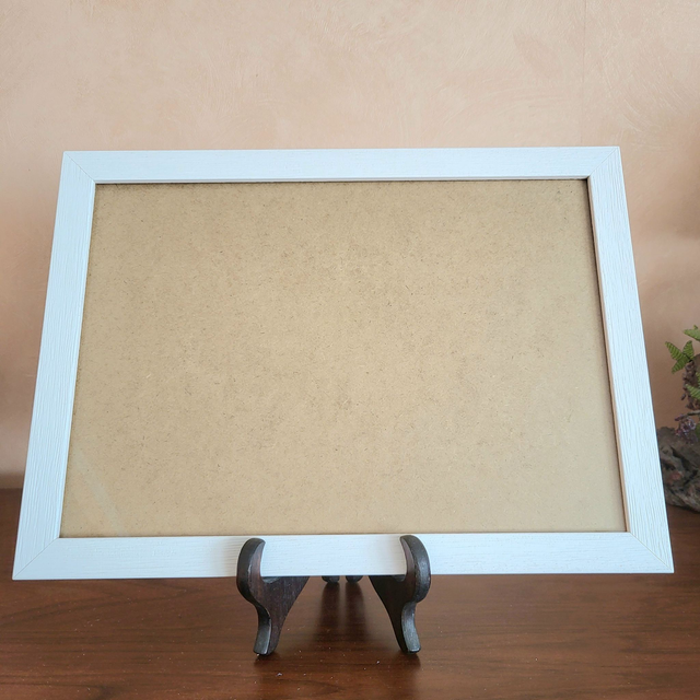 Cadre blanc pour aquarelle Format A4