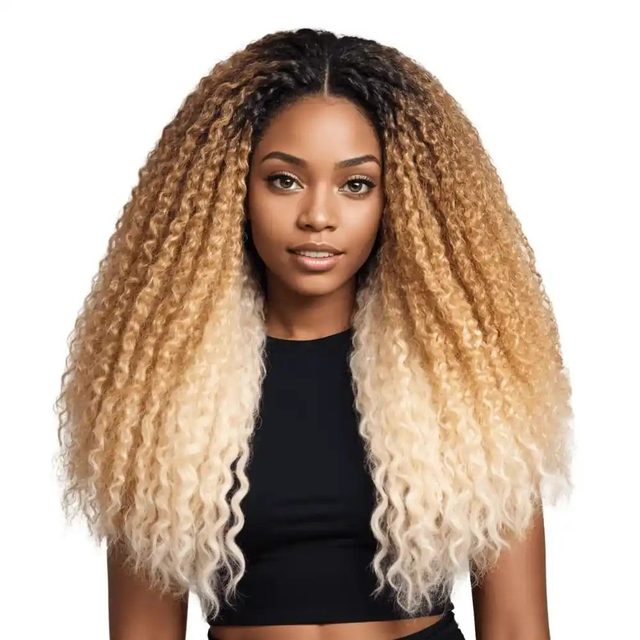  Impression Bulk : 3X Pre-Fluffed Afro  Twist 24 (Col. T4/24/613)