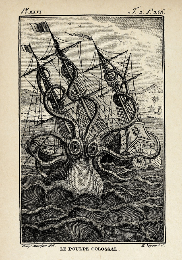 Scene Le Poulpe Colossal