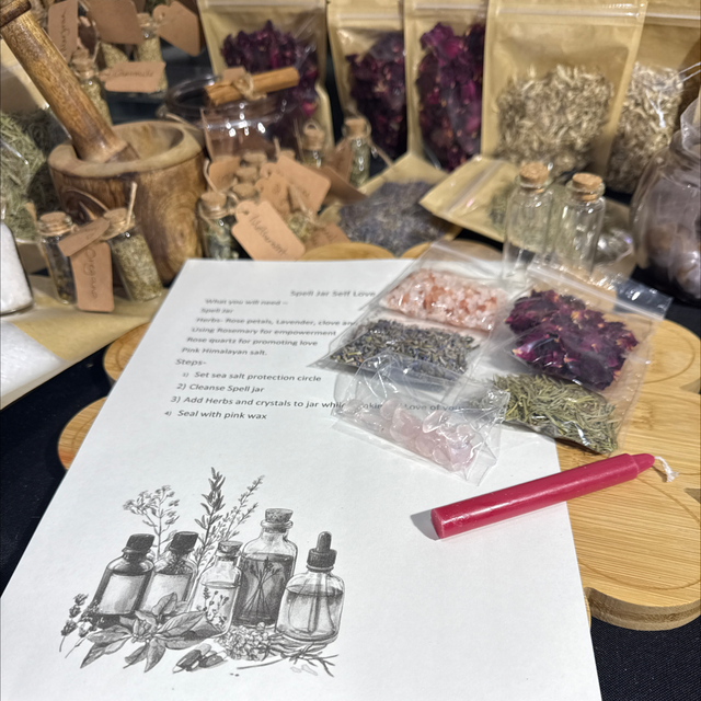 Raven witch self love spell