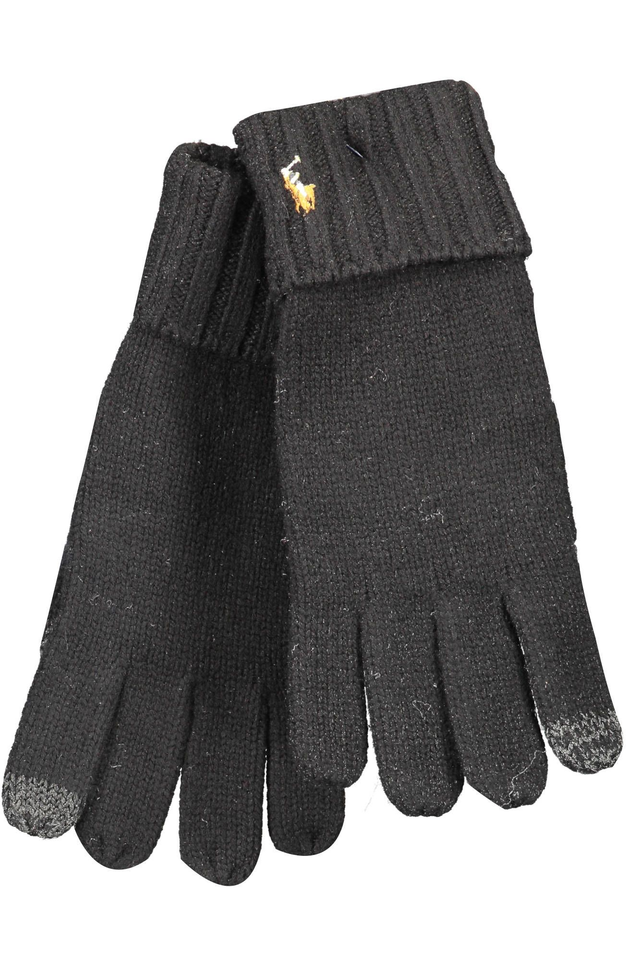 2292RALPH LAUREN GUANTI UOMO NERO