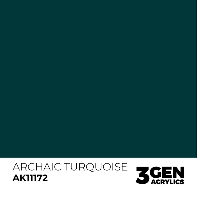 3rd Gen. Acrylics 172 Archaic Torquoise