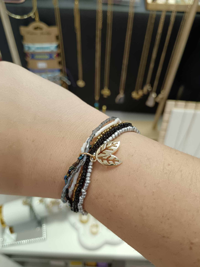 Bracelet feuille 