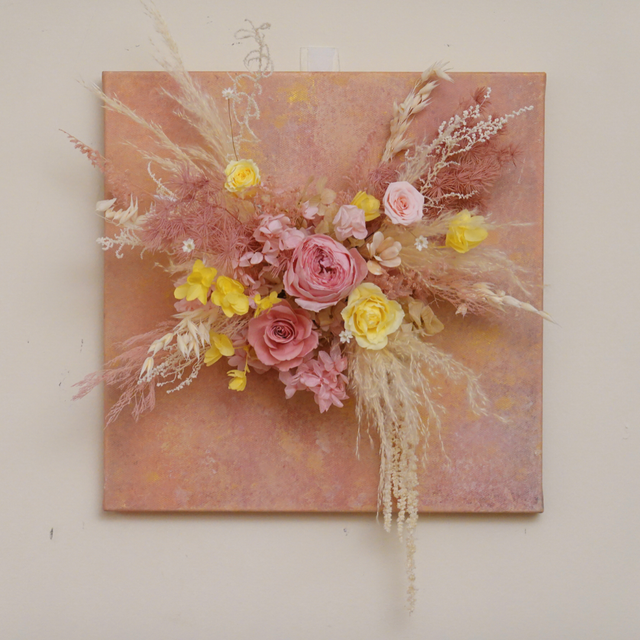 Airy Blossom | Made-to-Order | 3D Flower Canvas