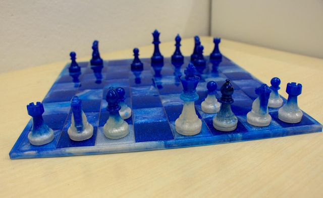 Échiquier personnalisé 