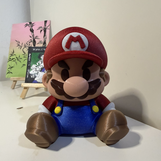 Fanart pla effetto multicolor o glitter