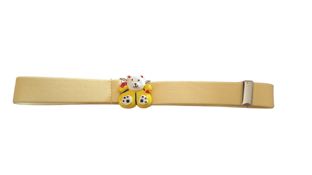 Ceinture jaune nounours enfants