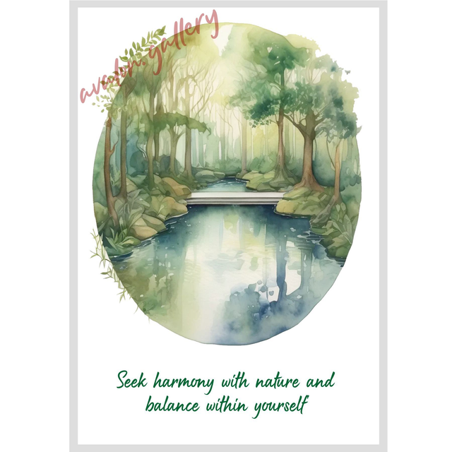 07. Seek harmony with nature and balance within yourself