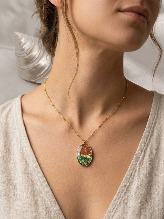 Collier Lueur Végétale