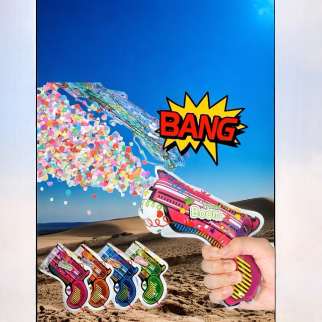 Konfettipistole 2 pc