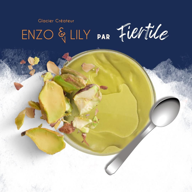 Glace pistache