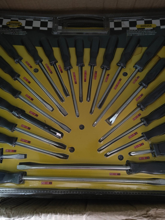 Ruuvimeisselisarja 22-os