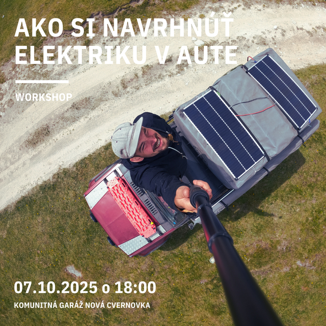 Ako si navrhnúť elektriku v aute? | Workshop | 07.10.2025