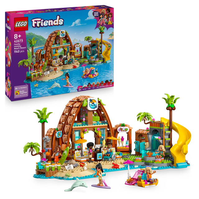 LEGO 42673 Friends Familienurlaub im Strandresort