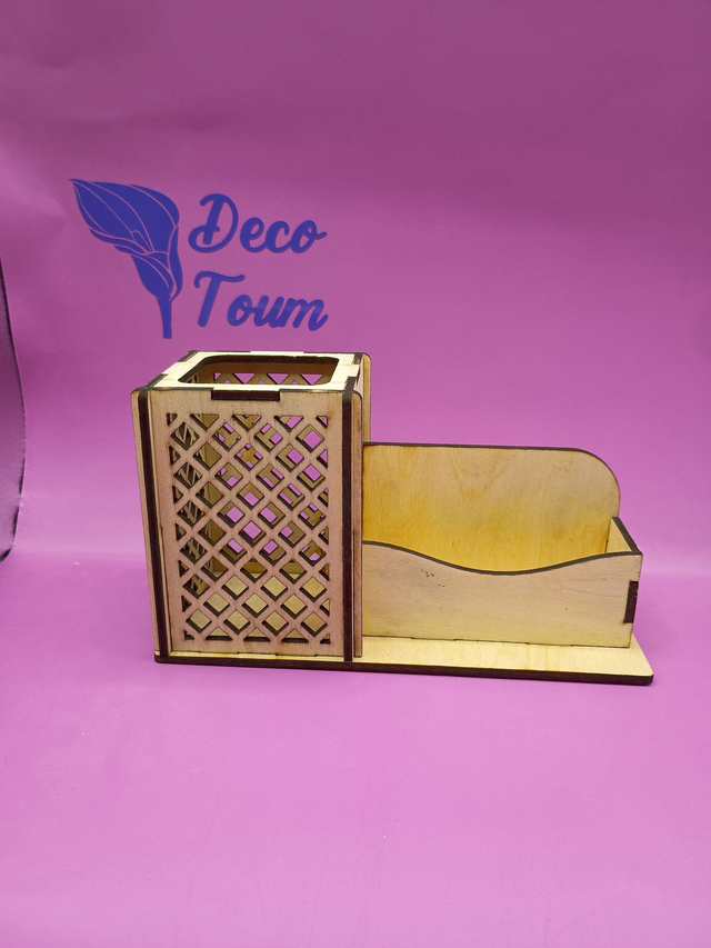 Organisateur bureau avec pot à crayons