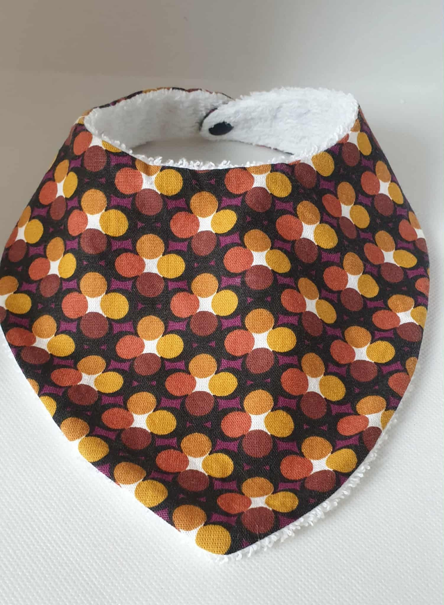 Bavoir bandana "Nathalie"