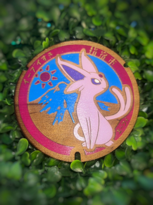 Plaque pokémon Mentali.