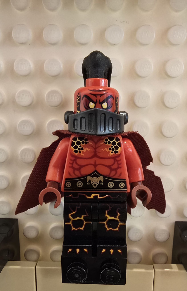LEGO nex051 General Magmar Minifigur