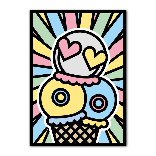 Iced Out Ice Cone - 280823 -  Hony | Kunstdruck