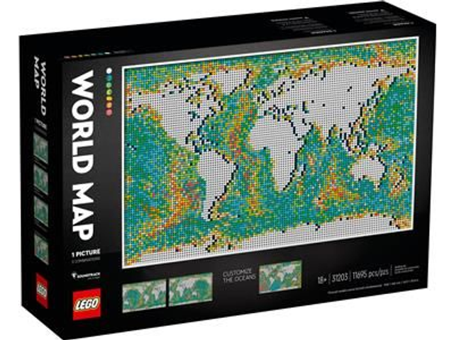 LEGO Art World Map 31203