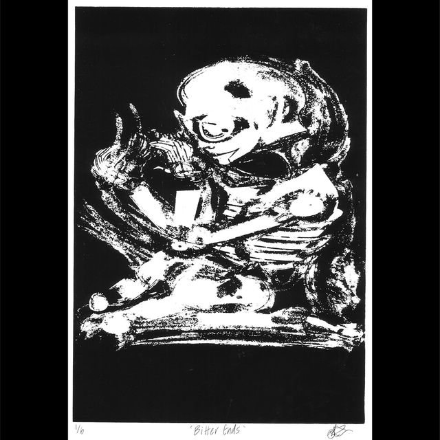 ‘Bitter Ends’ Screenprint
