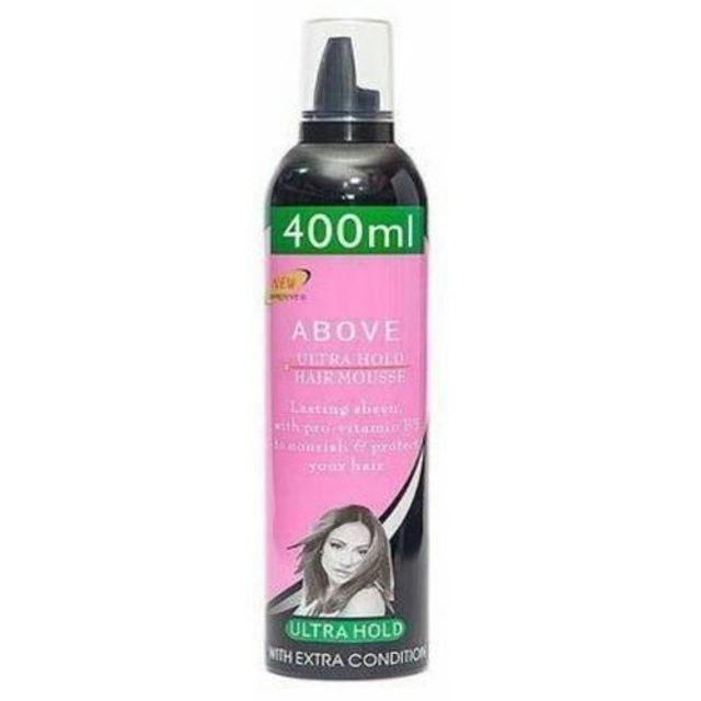 Above Ultra hold hair mousse