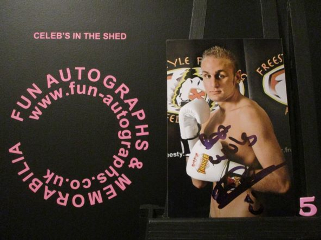 Azran 'Casanova' Quasid Authentic Autographed 6x4 Photograph (5)