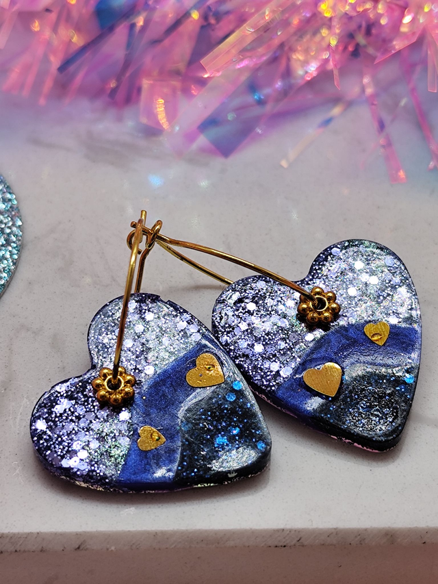 Boucles d&#039;oreilles Cupidon taille M