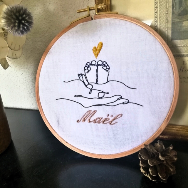 Tambour décoratif Famille