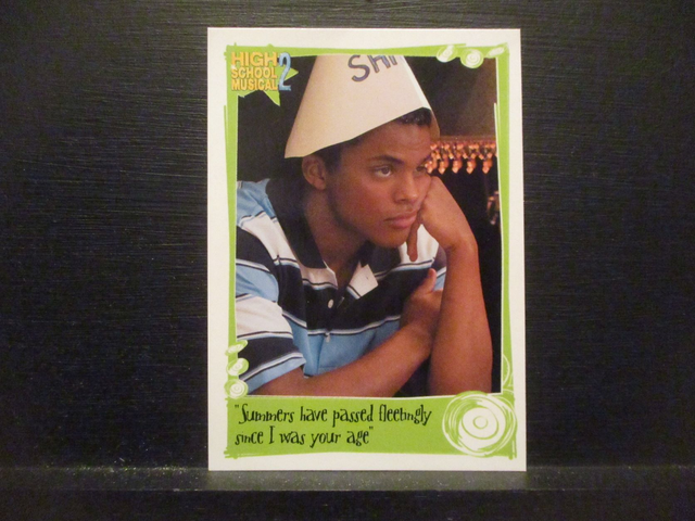 High School Musical 2 Original Trading Card #30