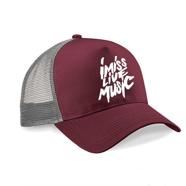 GORRA TRUCKER I MISS LIVE MUSIC
