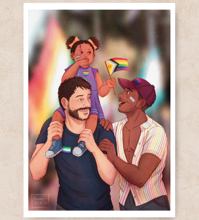 CoD - Rosie AU Pride Print-P33