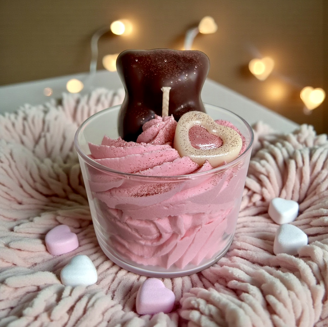 Bougie Ourson guimauve