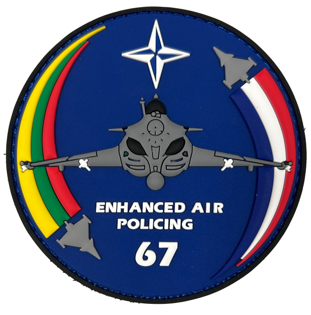 Patch mission EAP 67 rond