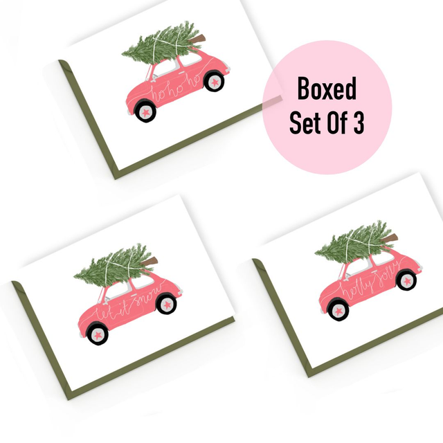 Driving Home for Christmas (Set of 3)