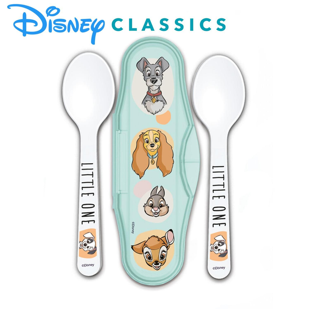 ESTUCHE TODDLER 2 CUCHARAS CLASSIC DISNEY