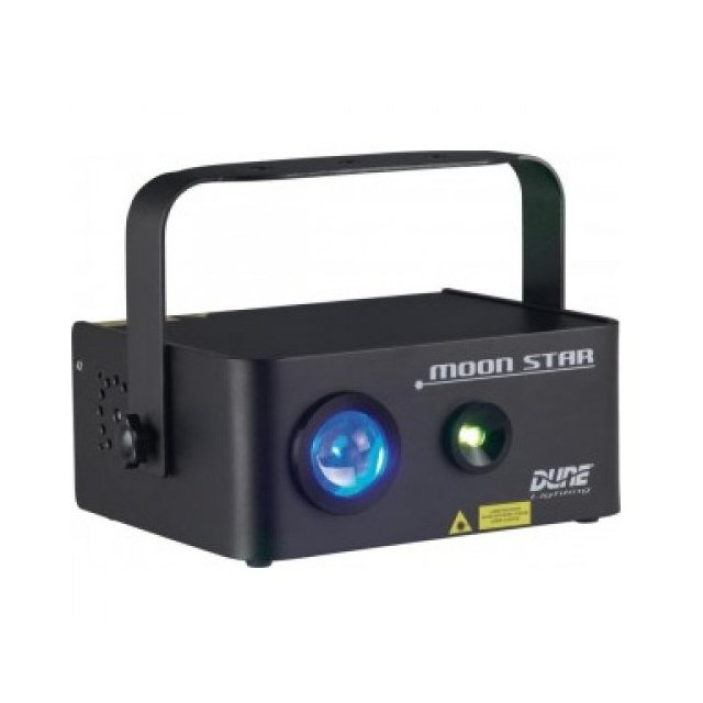 Laser Multi-points effets lasers vert et rouge et led bleu