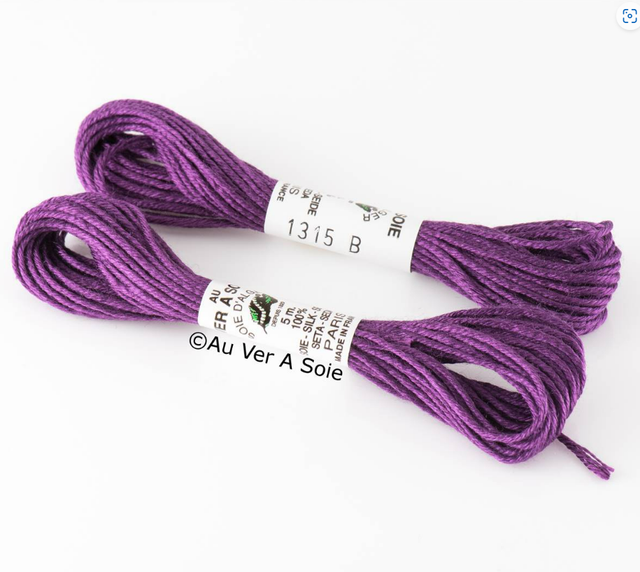 Soie d&#039;Alger N°1315 - Au Ver à Soie