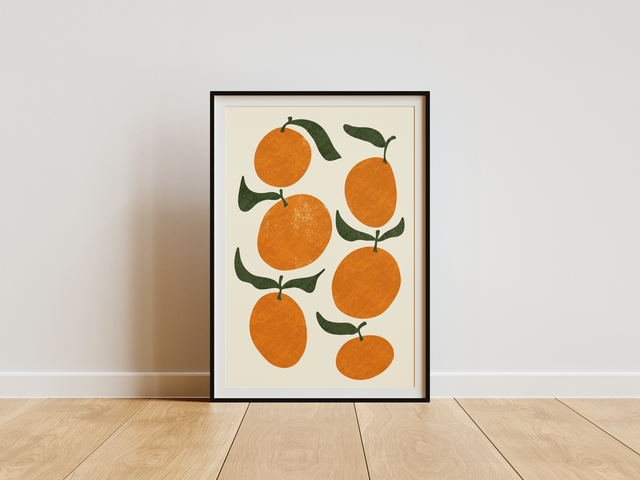 Oranges Print